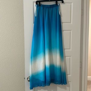 White House black market maxi skirt